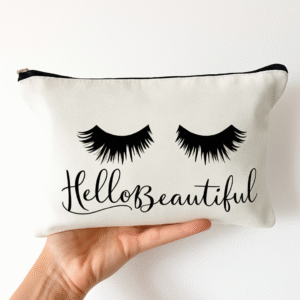 Hello Beautiful Makeup Bag